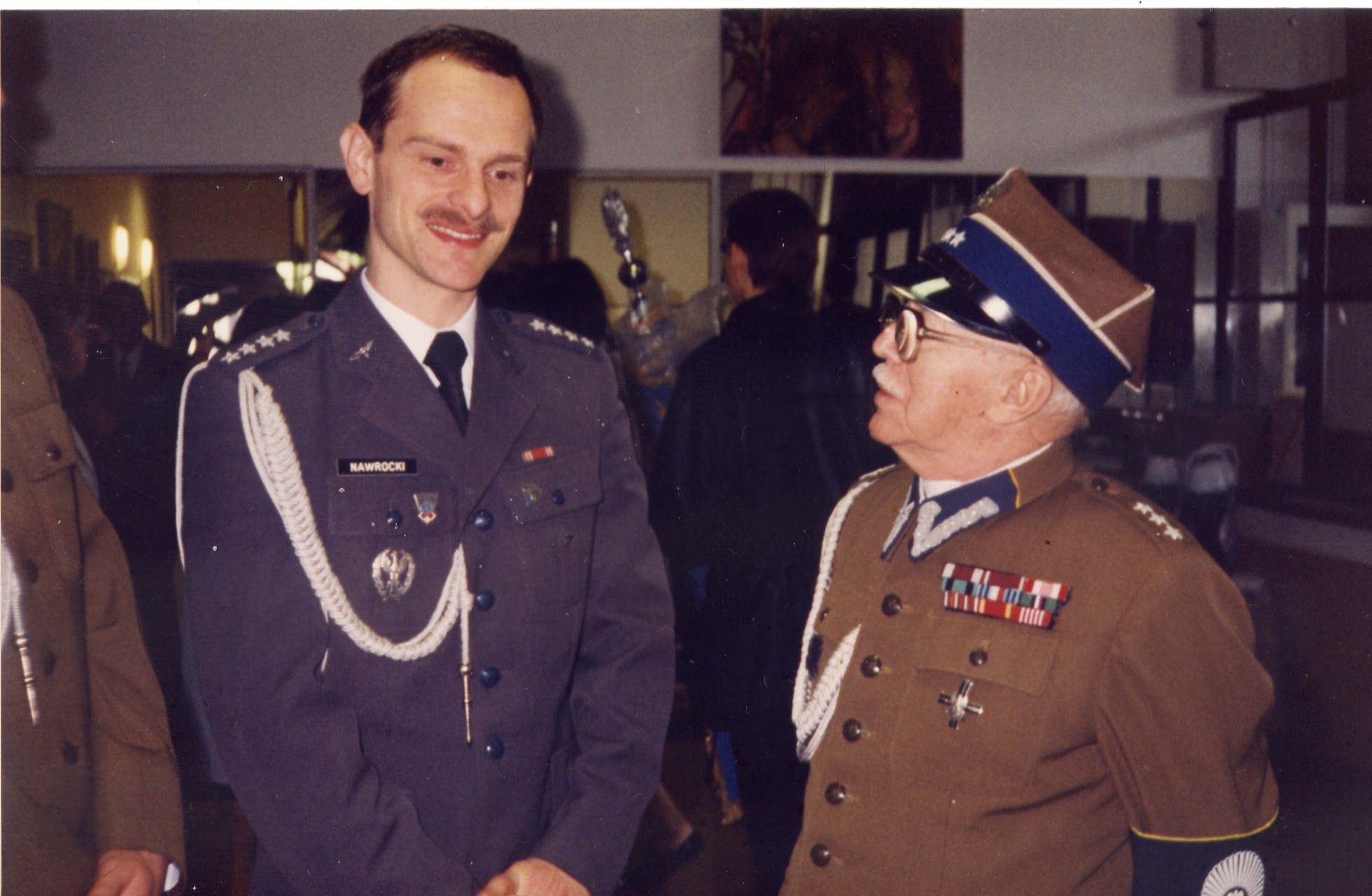 z szefem ZOR RP kpt. Drwotą 1998